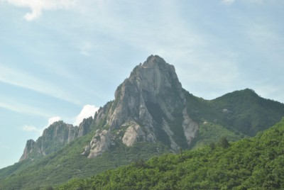 View on our Mount Seorak tour during the summer seasons