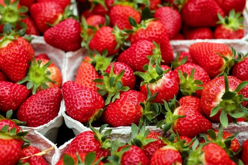 Very sweet organic Korean Strawberries